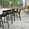 Flash Furniture Black All-Weather Steel Bar Stool XU-CH-10318-B-BK-GG - alternate 4